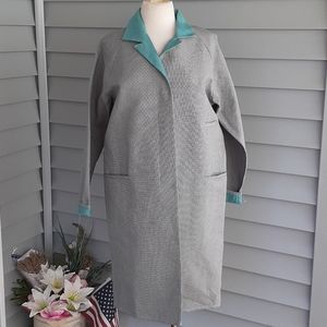 YEOHLEE trench coat blue black